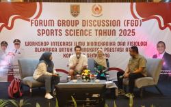 KONI Kota Semarang Gelar FGD, Pentingnya Prinsip Dasar Fisiologi Olahraga Terapan