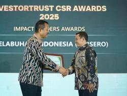 Fokus Pendidikan dan Sosial, Pelindo Raih Penghargaan Impact Leaders Awards