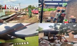 Gowa Diterjang Puting Beliung, Ratusan Rumah Warga Alami Rusak Parah