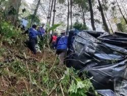 Tragedi Mobil Terjun di Jurang Pacet Terulang, Dua Warga Surabaya Meregang Nyawa