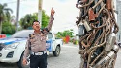 Ratusan Knalpot Brong Disita dan Dibuat Monumen, Polisi Tegaskan Penertiban Akan Terus Berlanjut