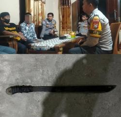 Polisi Gerak Cepat! Pria di Majene Ditangkap Usai Bacok Warga Pakai Parang Gara-Gara Dendam Lama 