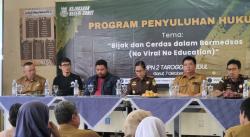 Kejari Garut Gelar Penyuluhan Hukum Bertema “Bijak dan Cerdas dalam Bermedsos, No Viral No Education