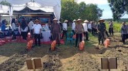 Pemkab Bangka Barat dan Polres Kolaborasi Wujudkan Ketahanan Pangan