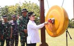 Buka TMMD, Wali kota Semarang, Agustina Wilujeng Apresiasi TNI dan Semangat Gotong Royong Masyarakat
