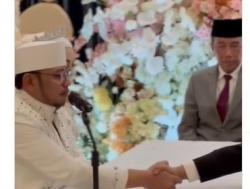 Jokowi Jadi Saksi, Wali Kota Tegal Dedy Yon Nikahi Gadis asal Solo