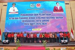 Wali Kota Sorong Kukuhkan Dekranasda 2025–2030: Dorong Ekonomi Kreatif dan Pelestarian Budaya Papua