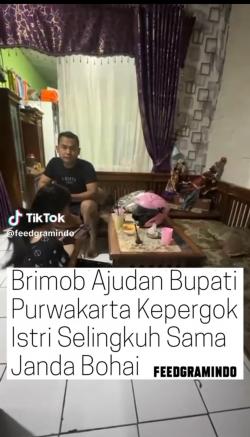 Brimob Ajudan Om Zein Kena Mental: Dicopot Setelah Digerebek Istri di Rumah Perempuan Lain 