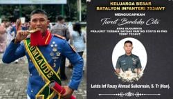BREAKING NEWS: Letda Fauzi, Lulusan Akmil 2023 Asal Pangkep Gugur dalam Kontak Tembak dengan OPM