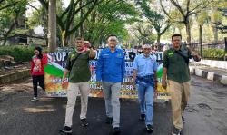 Buruh Jabar Gelar Aksi Solidaritas untuk Kemerdekaan Palestina