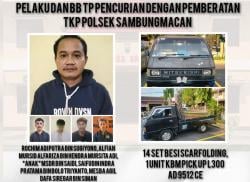 Polres Sragen Bongkar Sindikat Pencuri Besi Skafolding Lintas Wilayah, Sembilan Pelaku Dibekuk
