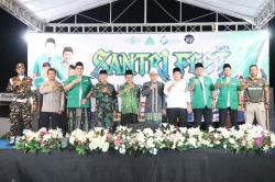 Peringati Hari Santri, GP Ansor Gresik Hidupkan Ekonomi Warga Lewat Pasar Rakyat
