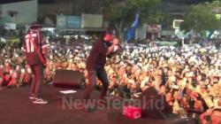 Baku Hantam Warnai Penampilan Charly Setia Band di Pesta Rakyat Kota Tegal