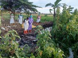 Mayat Tanpa Identitas Ditemukan di Aliran Sungai Desa Sidodadi Candi Sidoarjo