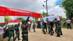 Suasana Haru Iringi Pemakaman Letda Fauzi di Pangkep, Perwira Muda TNI Gugur Ditembak OPM