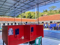 Larangan Gunakan HP, Lapas Kuningan Fasilitasi Warung Telepon Khusus Napi