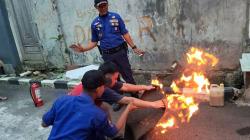 Damkar Ciledug Kota Tangerang Latih Pekerja Difabel Cara Penanggulangan Kebakaran