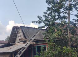 Angin Puting Beliung Hantam Desa Karanganyar, 7 Rumah Warga Rusak