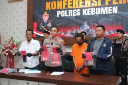 Kurir Sabu Lintas Kabupaten Diamankan Polres Kebumen, Sabu 29,4 Gram Jadi Barang Bukti 