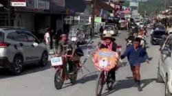 Pelajar Taput Pukau Juri! Gunawan Sabet Juara I Karnaval Sepeda Hias HUT ke-80