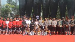 Kapolres Pringsewu Buka Festival Budaya Kapolres Cup II, UMKM dan Seni Lokal Jadi Magnet