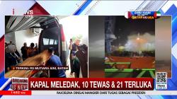 Breaking News: Kapal MT Federal II Meledak Tewaskan 10 Orang di Batam, 18 Pekerja Luka
