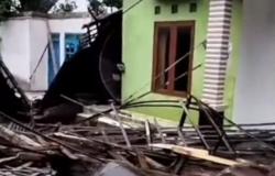 Hujan Angin Kencang Terjang Desa Kuta Pemalang, Delapan Rumah Warga Rusak
