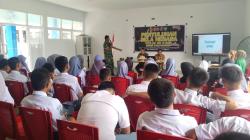 Kodim 1421/Pangkep Bangun Karakter Pelajar Lewat Penyuluhan Bela Negara Lewat TMMD 126