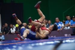 Jatim Unggul di Gulat, Jakarta Berjaya di Judo, Jabar Dominasi Taekwondo di PON Bela Diri Kudus 2025