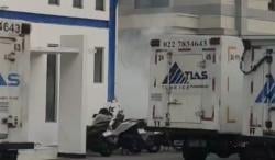 Gas Amonia Bocor di Pabrik Ice Atlas Panyileukan, TKP Disterilisasi