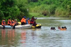 Bikin Konten Berakhir Tragis, Jenazah Dua Remaja yang Terjun ke Sungai Gung  Ditemukan