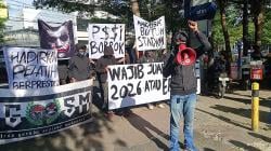Demo Evaluasi PSSI Menggema di Makassar Usai Timnas Indonesia Gagal ke Piala Dunia 2026