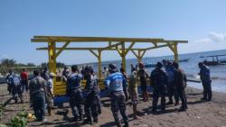 Kembangkan Wisata Bahari, Lanal Banyuwangi Bangun Rumah Apung dan Rumpon di Pantai Bimo