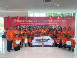 PSM IAKN Tarutung Raih Grand Prix di Bandung International Choir Festival 2025