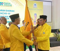 Golkar Lombok Tengah resmi dipimpin Wakil Bupati Nursiah periode 2025–2030