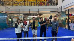 Padel Bandung Naik Kelas, Lapangan Pertama Dalam Mal Hadir di Festival Citylink