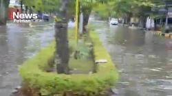 BREAKING NEWS: Hujan Deras Lumpuhkan Jalan di Jantung Kota Polewali