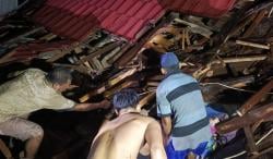Rumah Ambruk Diterjang Hujan Deras di Balikpapan, Dua Tewas Tertimpa Reruntuhan