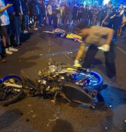 Diduga Balap Liar, Pemotor Tewas Usai Tabrak Truk di Jalan Brigjen Darsono Cirebon