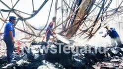 Suplai Air Sulitkan Pemadaman Kebakaran PT Sandang Tegal Intijaya