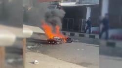 Viral Motor Pengunjung Pasar Hangus Terbakar Dalam Hitungan Menit