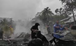 Ditinggal Cari Air saat Tungku Menyala, Rumah Warga Belik Pemalang Ludes Kebakaran