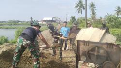 Semangat Gotong Royong Warnai TMMD ke-126 di Pangkep, Jalan Desa dan Rumah Warga Kini Berwajah Baru