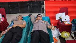 Peringati HUT Humas Polri ke-74, Polda Kalteng Gelar Donor Darah Serentak