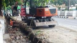 Meski Dana Pusat Dipangkas, Bojonegoro Tetap Jalankan Proyek Rehabilitasi Trotoar dan Drainase