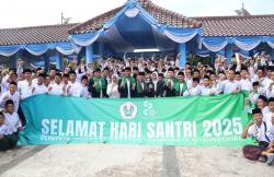 Peringati HSN 2025, Bupati Bojonegoro: Santri Bukan Penonton, Tapi Penggerak Kemajuan Bangsa