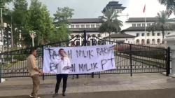 Massa Petani Geruduk Kantor Gubernur Jabar, Adukan Kasus Penyerobotan Lahan Garapan