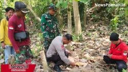 Bhabinkamtibmas Wonomulyo Kawal Patroli Terpadu Cegah Karhutla di Desa Daala Timur