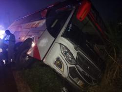 Cerita Bus AKAP Terperosok ke Parit di Jombang Versi Penumpang, Mengejutkan