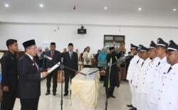81 Keuchik Dilantik di Pidie Jaya, Bupati Tegaskan Tak Ada Lagi Pemimpin Gampong Tidur